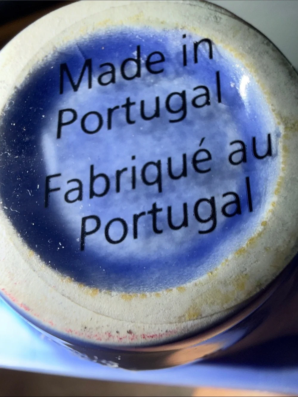Blue Ceramic Egg Tray - Looks Like Anthropologie Old Havana
